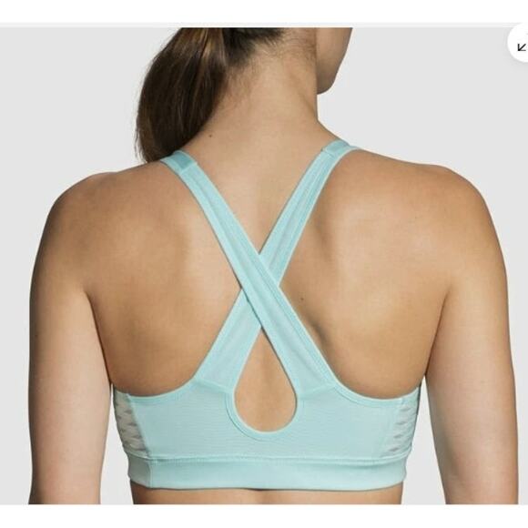 New NWT Brooks Uprise Crossback Ice Mesh Medium Impact Large A/B Cup - Picture 3 of 8